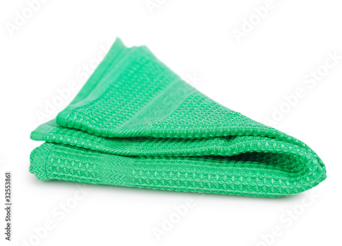 green napkin