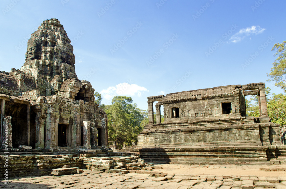 angkor wat temple near siem reap cambodia