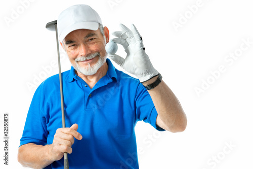 Cuadro en lienzo Golfspieler