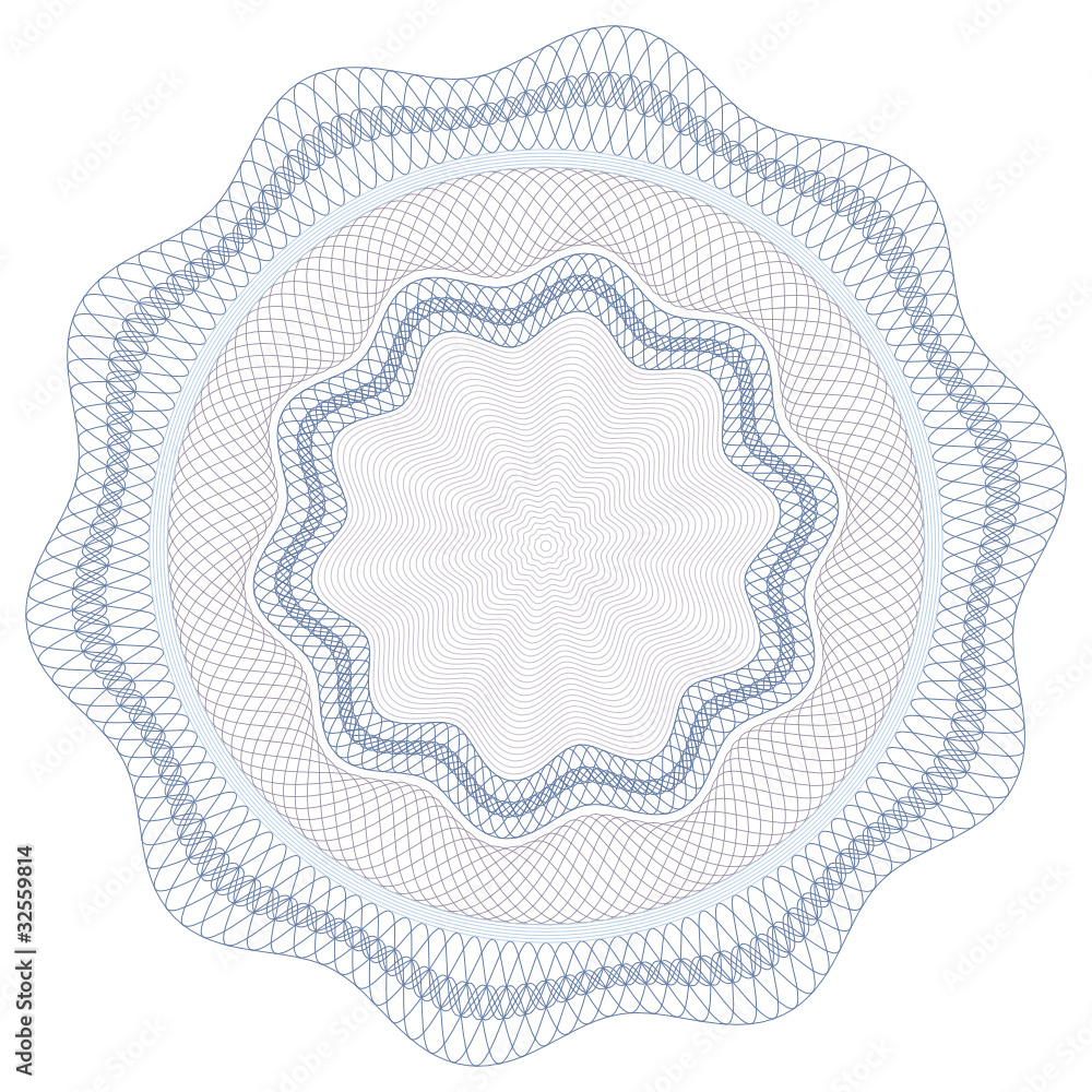 Guilloche - Rosette, Symbol, Rosetta, Sicherheit, Muster