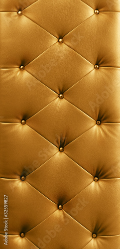 luxury gold button leather background