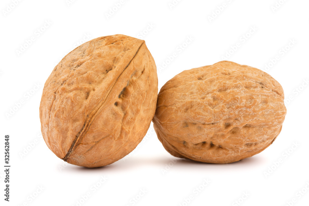 Two walnuts Two walnuts