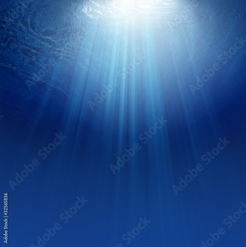 blue Underwater background