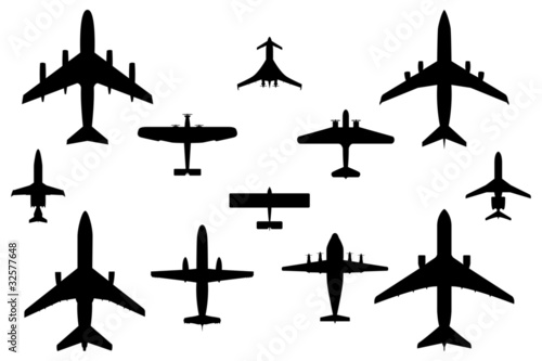 12 Vector Airplanes