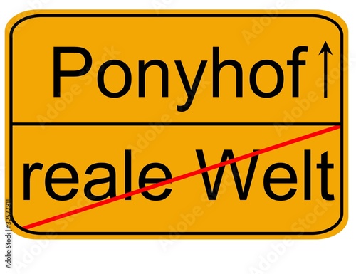 Ponyhof / reale Welt