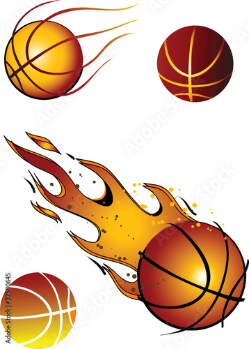 Basketballs! Vector