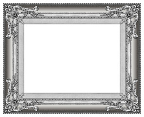 Silver picture frame