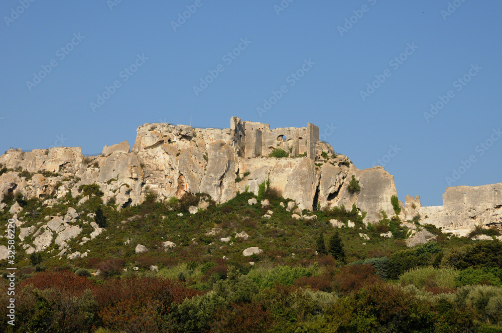 le château des Baux-de-Provence
