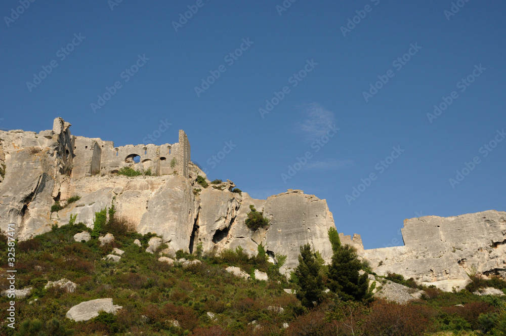 le château des Baux-de-Provence
