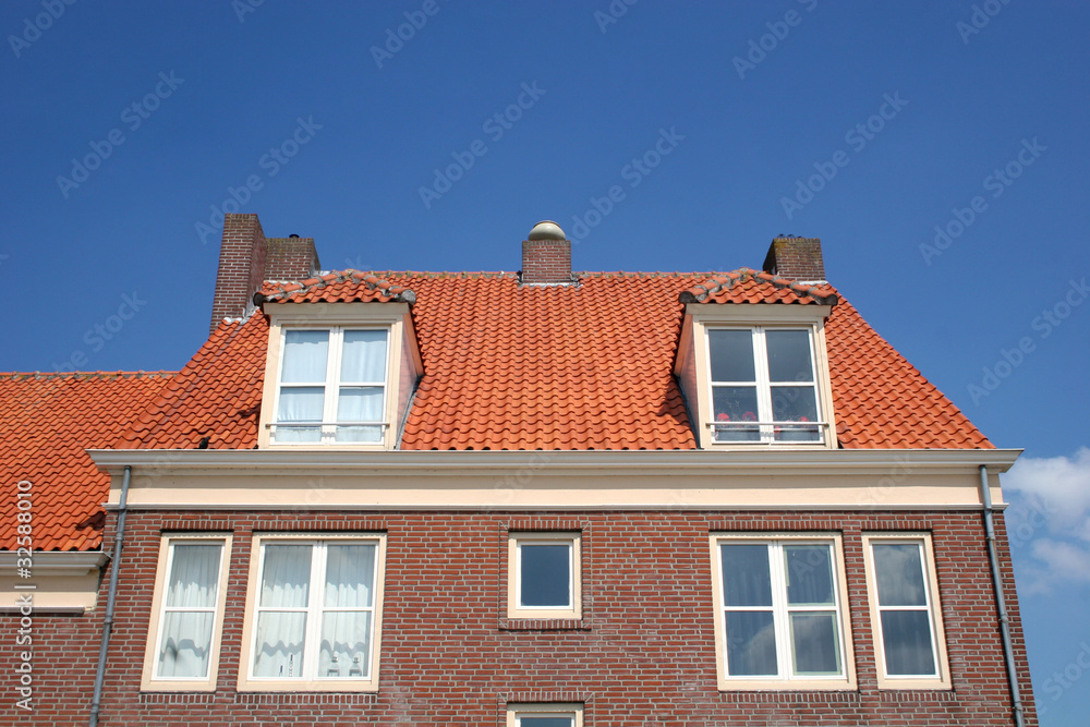 tiled roof