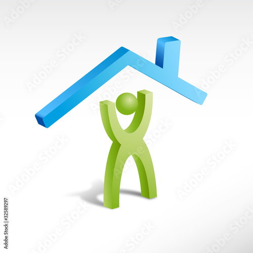 Logo build a house # Vector