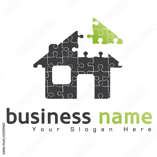 logo maison puzzle