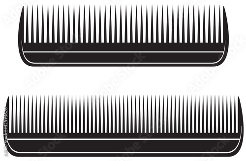 comb vector illustration