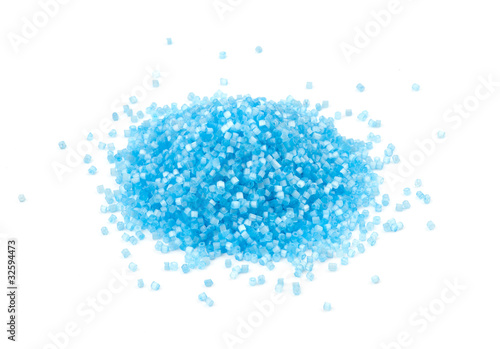 blue polished beads