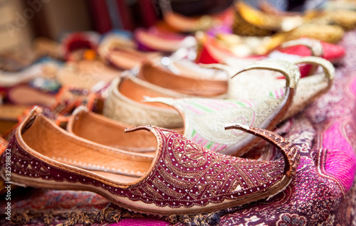 Authentic Iranian woman's shoes in Vakili bazaar