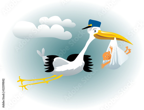 stork baby