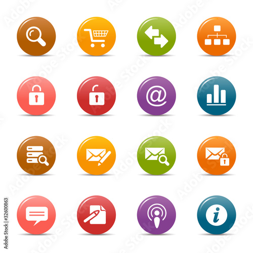 Colored dots - Classic Web Icons