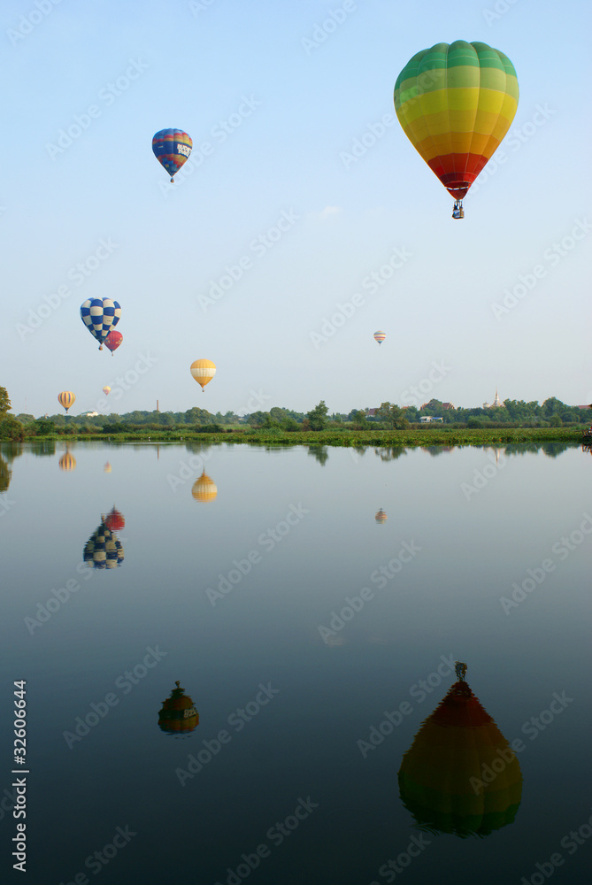 Fototapeta premium This is a nice balloon in thailand.