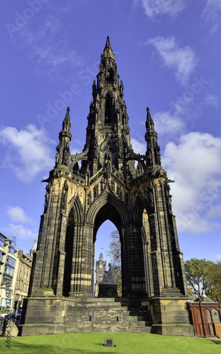 The Scott Monument in Edinburgh