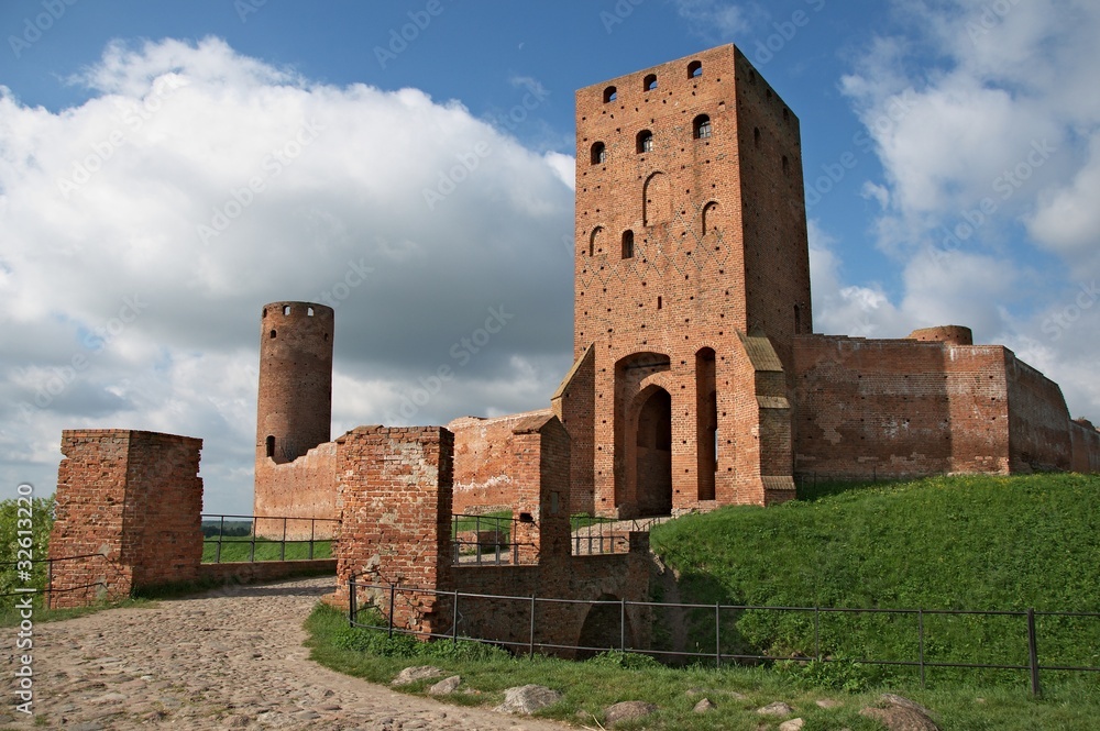 Castle of the Dukes of Mazovia in Poland