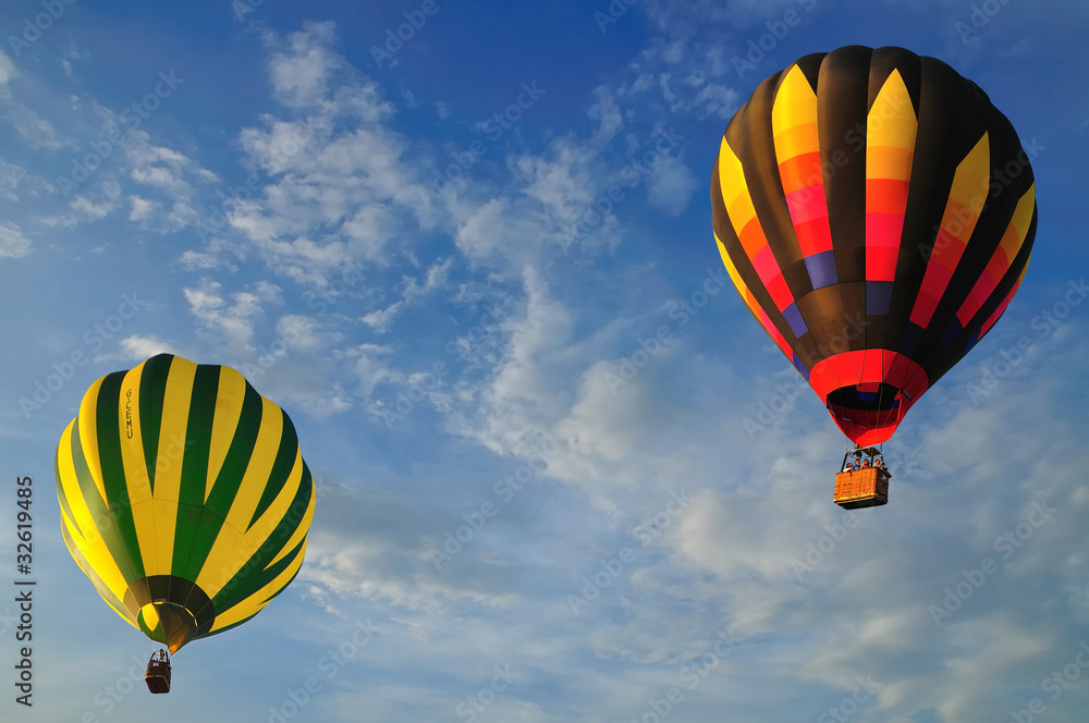 Fototapeta premium Balloon with blue sky