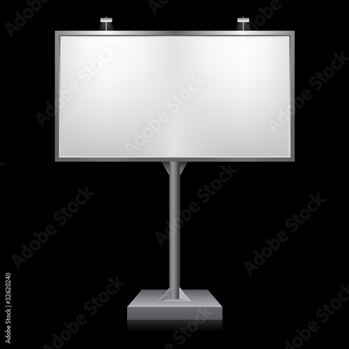 Metallic billboard