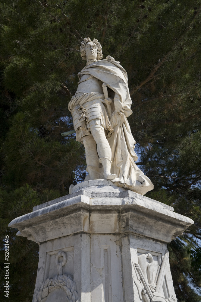 Statue of Count Johann Matthias von der Schulenburg