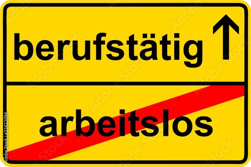 ortsschild03-berufstaetig_arbeitslos