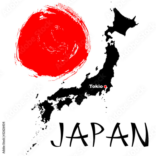 Japan theme illustration #32626434