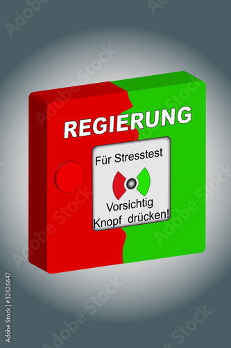 Feuermelder rotgruen vorsichtig