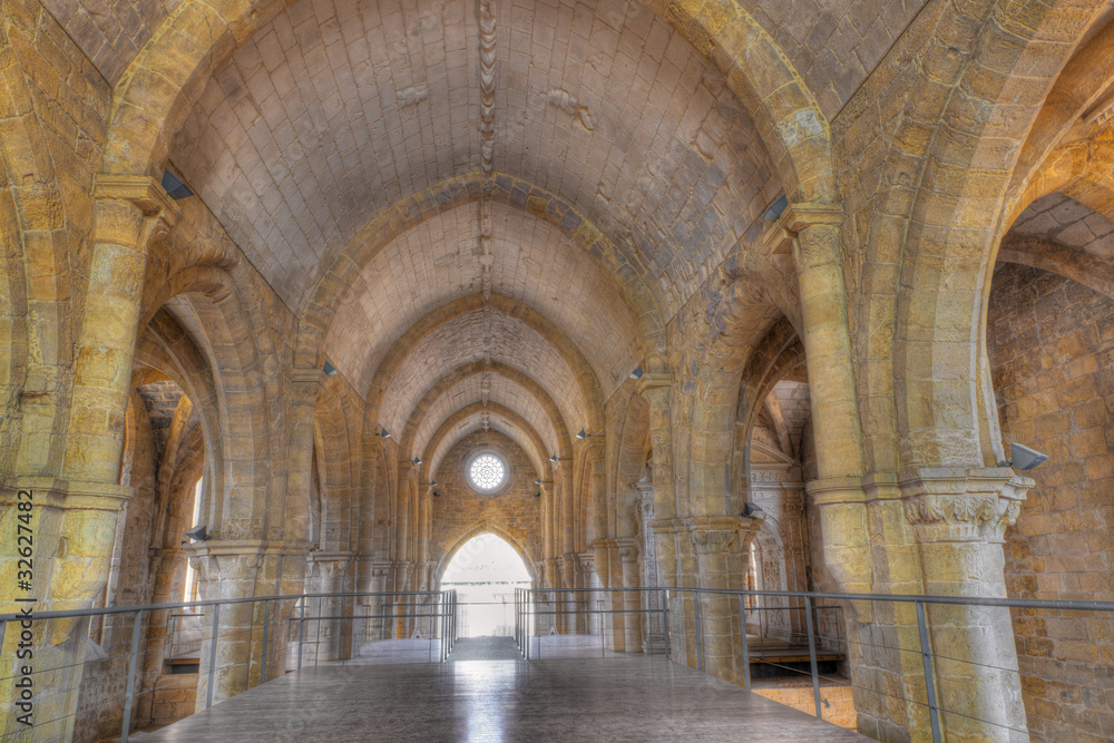 Monastery of Santa Clara-a-Velha interior, Coimbra Portugal