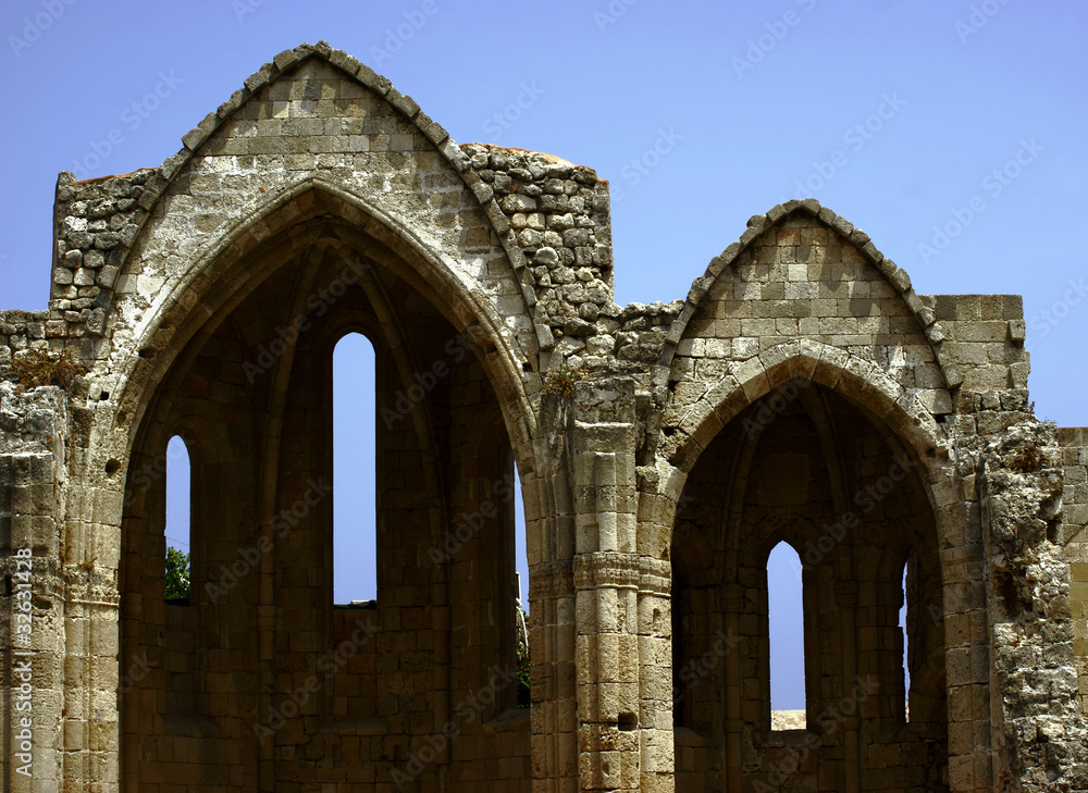 średniowieczna ruina 2