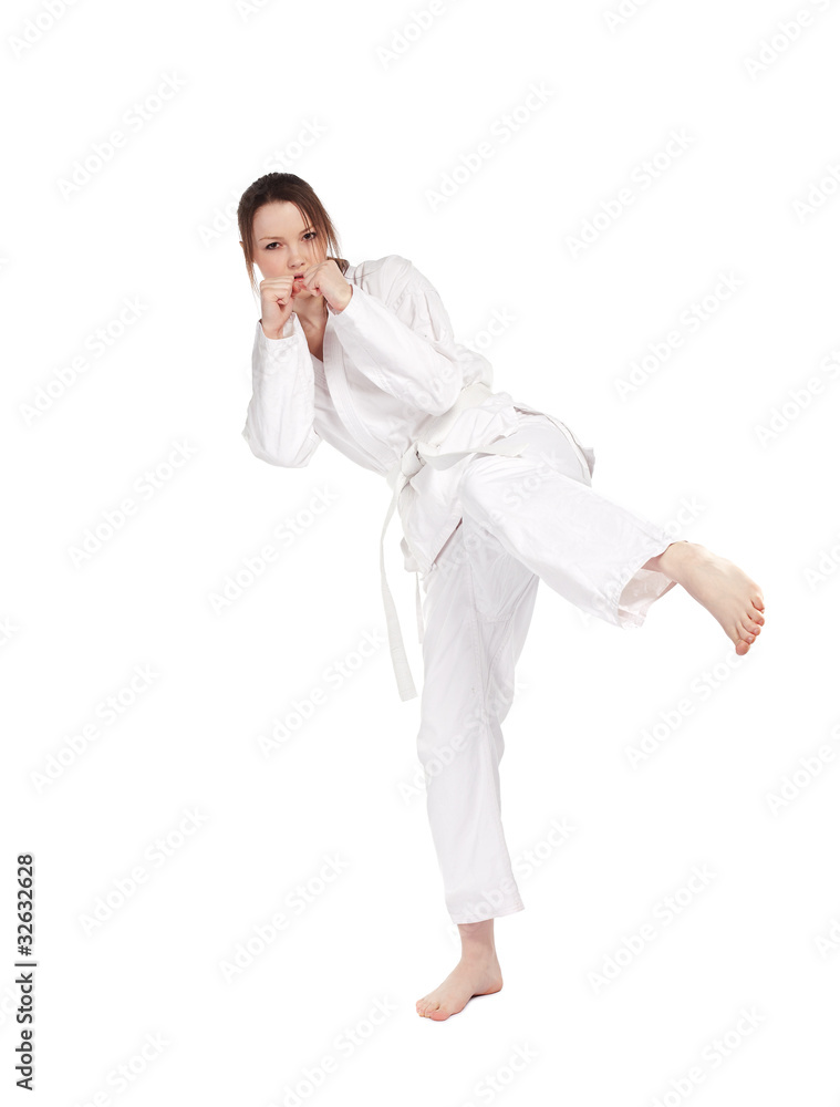 karate girl karate girl