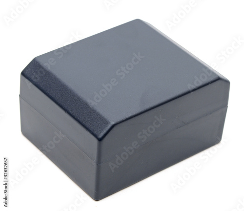 black box isolated on white background