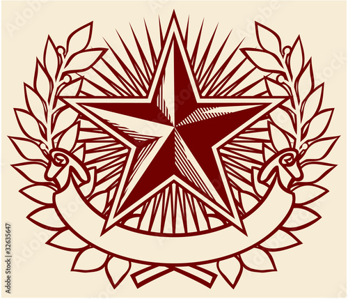 star heraldic composition