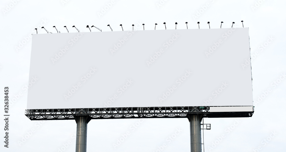 Obraz premium Blank billboard