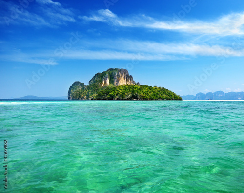 Poda island in Krabi Thailand