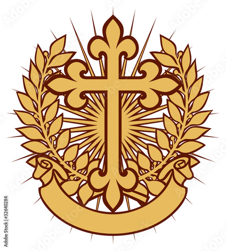 cross heraldic composition