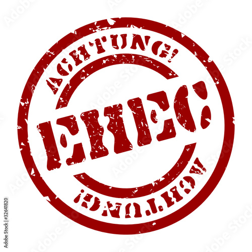 stempel ehec achtung! I