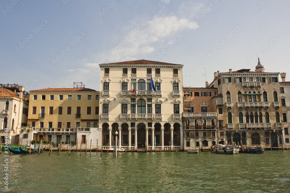 Villas grand canal Venise