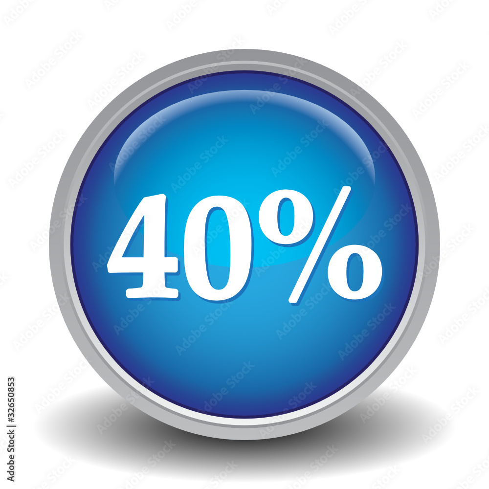 40 PERCENT ICON 40 PERCENT ICON