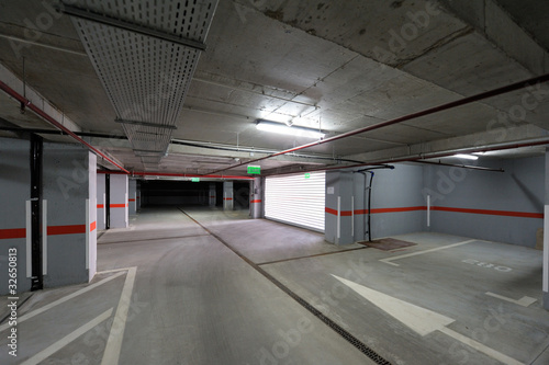 Underground parking exit/entrance © ifeelstock