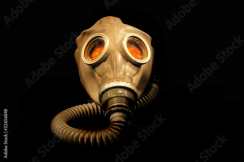 old gas mask
