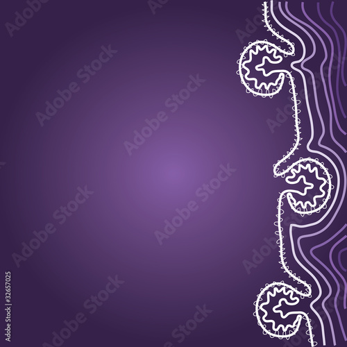 Wallpaper Mural abstract lace border Torontodigital.ca