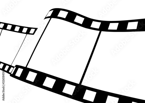 Filmstreifen leer