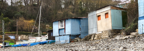 Bild auf Leinwand Fisherman's village 1..