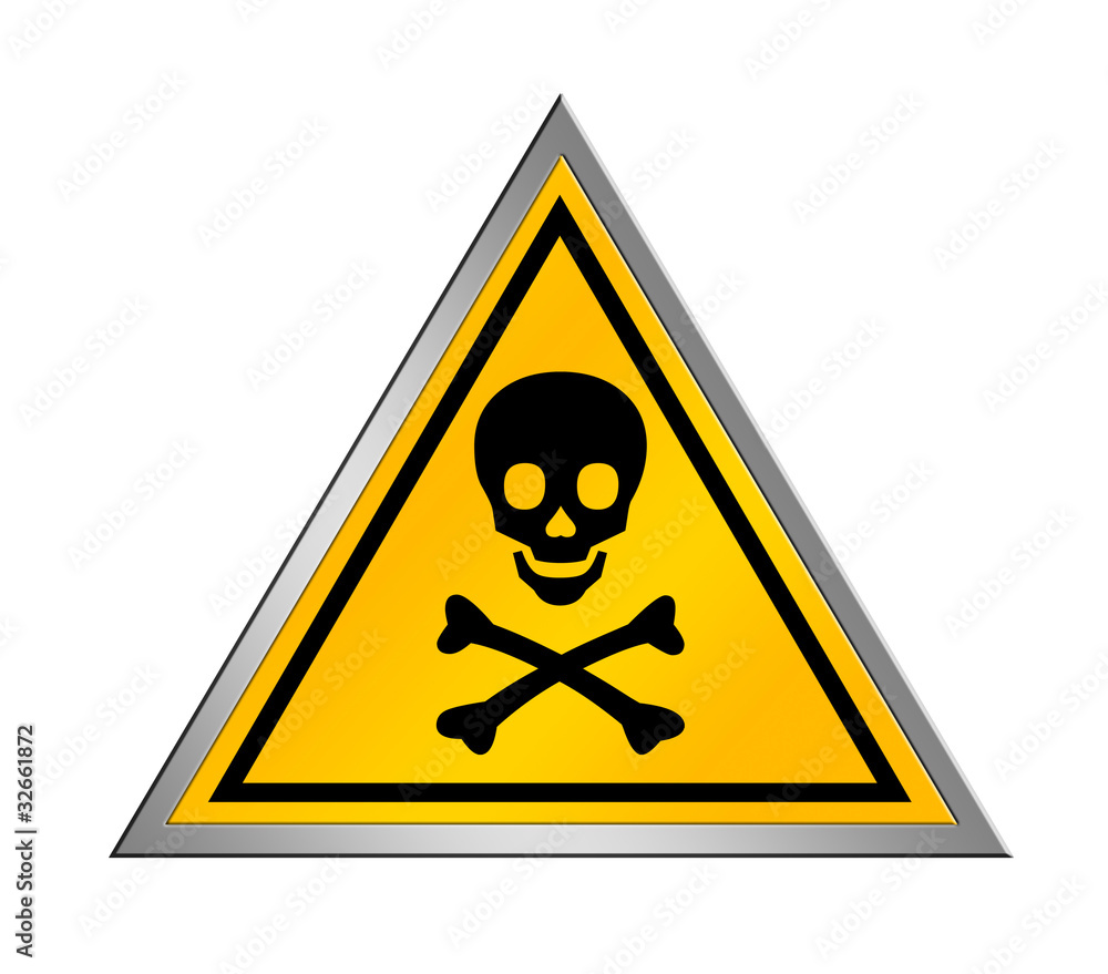 Obraz premium danger sign