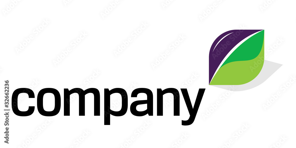 Logo with Green Energy Sport Logo with Green Energy Sport