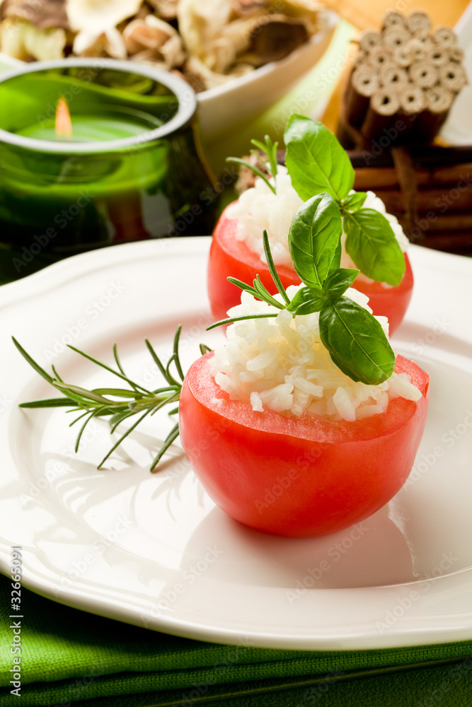 Pomodori ripieni di riso Pomodori ripieni di riso