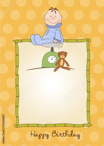 baby shower announcement